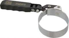 Plews - 2-13/16 to 3-5/32" Diam, Swivel Handle Small Oil Filter Wrench - Steel, For Use with Filters from 2-13/16 to 3-5/32" - All Tool & Supply