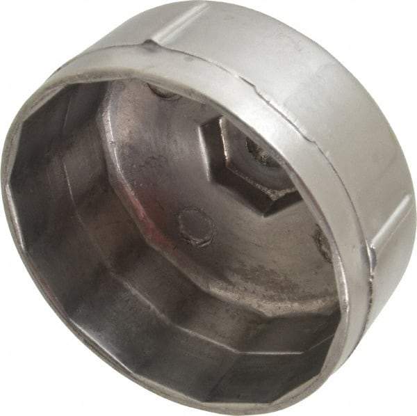 Plews - 2-1/2 to 2-1/2" Diam, Cap Style Mini Oil Filter Wrench - Aluminum, For Use with 2-1/2" Filters - All Tool & Supply