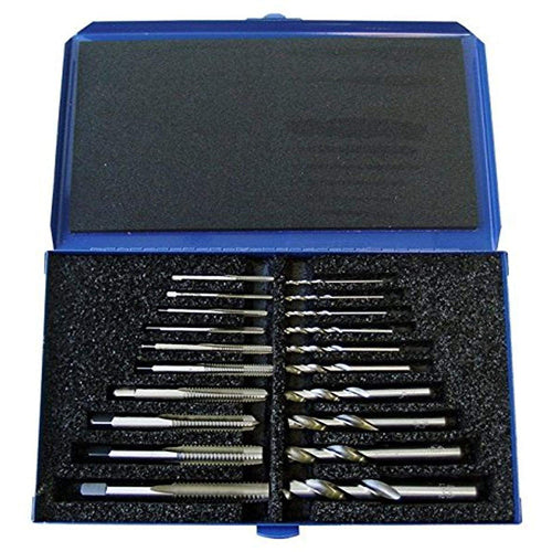 GT/VTD 20 Piece 303 Hand Tap/Screw Machine Drill Set - Exact Industrial Supply