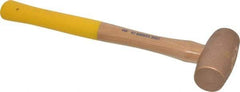 Cook Hammer - 4 Lb Head Nonsparking Mallet - 16" OAL, Wood Handle - All Tool & Supply