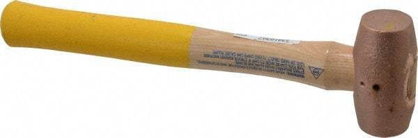 Cook Hammer - 1-1/2 Lb Head Nonsparking Mallet - 13" OAL, Wood Handle - All Tool & Supply