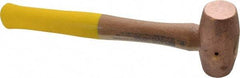 Cook Hammer - 2 Lb Head Nonsparking Mallet - 13" OAL, Wood Handle - All Tool & Supply