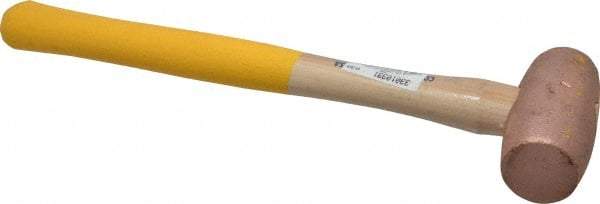 Cook Hammer - 4 Lb Head Nonsparking Mallet - 16" OAL, Wood Handle - All Tool & Supply