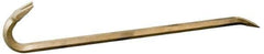 Ampco - 36" OAL Nonsparking Wrecking Bar - 1-11/16" Wide, Aluminum Bronze - All Tool & Supply