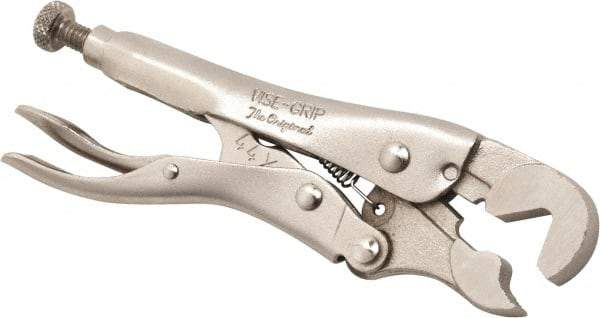 Irwin - 4" OAL Locking Jaw Locking Pliers - 1/4 to 9/16" Jaw Opening, Standard Handle - All Tool & Supply