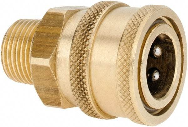 Value Collection - 4,200 Max psi Pressure Washer Socket - Brass, Male - All Tool & Supply