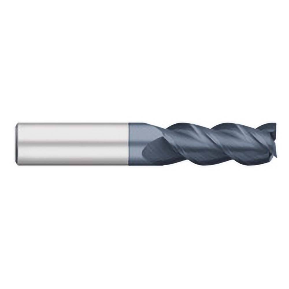 Titan USA - Square End Mills; Mill Diameter (Inch): 5/8 ; Mill Diameter (Decimal Inch): 0.6250 ; Number of Flutes: 3 ; Length of Cut (Inch): 1-5/8 ; Length of Cut (Decimal Inch): 1.6250 ; Material: Solid Carbide - Exact Industrial Supply