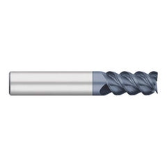 Titan USA - Square End Mills; Mill Diameter (Inch): 5/8 ; Mill Diameter (Decimal Inch): 0.6250 ; Number of Flutes: 3 ; Length of Cut (Inch): 1-5/8 ; Length of Cut (Decimal Inch): 1.6250 ; Material: Solid Carbide - Exact Industrial Supply