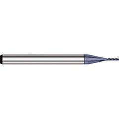 Titan USA - Square End Mills; Mill Diameter (Decimal Inch): 0.0660 ; Number of Flutes: 4 ; Length of Cut (Decimal Inch): 0.1980 ; Material: Solid Carbide ; Finish/Coating: AlTiN ; Shank Diameter (Inch): 1/8 - Exact Industrial Supply