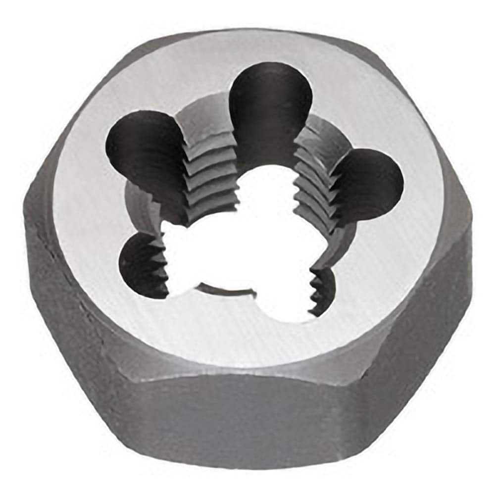 Titan USA - Hex Rethreading Dies; Thread Size: M14x2.00 ; Hex Size (Inch): 1-7/16 ; Material: Carbon Steel ; Thread Direction: Right Hand ; Thread Standard: Metric Coarse ; Series/List: 796 - Exact Industrial Supply