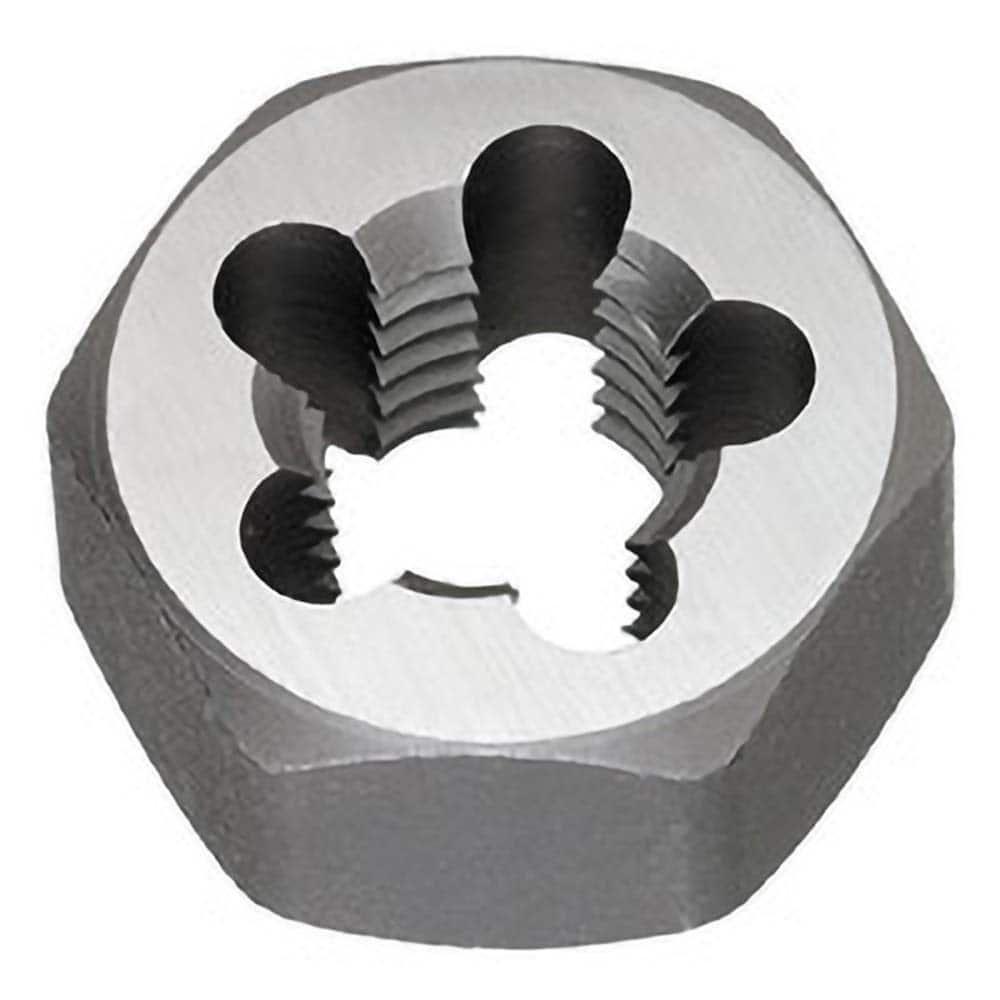 Titan USA - Hex Rethreading Dies; Thread Size: 7/8-9 ; Hex Size (Inch): 1-5/8 ; Material: Carbon Steel ; Thread Direction: Right Hand ; Thread Standard: UNC ; Thickness (Inch): 7/8 - Exact Industrial Supply