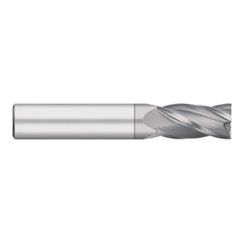 Titan USA - Square End Mills; Mill Diameter (Decimal Inch): 0.2344 ; Number of Flutes: 4 ; Length of Cut (Inch): 3/4 ; Length of Cut (Decimal Inch): 0.7500 ; Material: Solid Carbide ; Finish/Coating: TiCN - Exact Industrial Supply