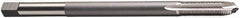 Vermont Tap & Die - 5/16-24 UNF, 2 Flute, Bright Finish, High Speed Steel Spiral Point Tap - Plug Chamfer, Right Hand Thread, 6" OAL, 1-1/8" Thread Length, 8.08mm Shank Diam, 2/3B Class of Fit, Series 3112E - Exact Industrial Supply