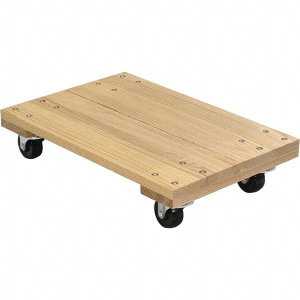 Vestil - 900 Lb Capacity Hardwood Dolly - 24" Long x 16" Wide - All Tool & Supply