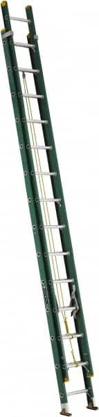 Louisville - 28' High, Type I Rating, Fiberglass Industrial Extension Ladder - All Tool & Supply