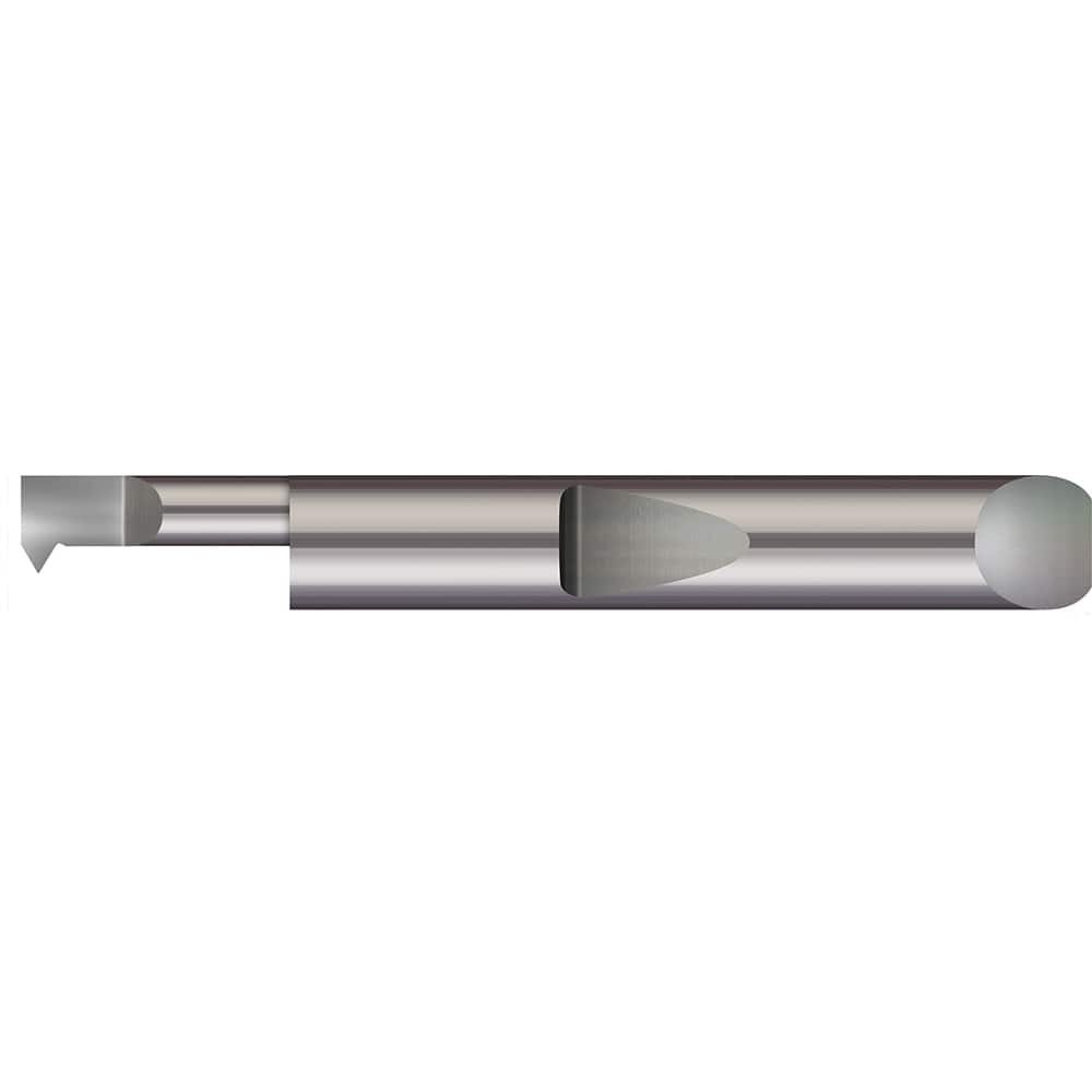 Micro 100 - Single Point Threading Tools; Thread Type: Internal ; Material: Solid Carbide ; Profile Angle: 60 ; Threading Diameter (Decimal Inch): 0.3200 ; Cutting Depth (Decimal Inch): 0.5000 ; Maximum Threads Per Inch: 32 - Exact Industrial Supply