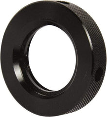 Gibraltar - 1-1/2 - 5 Acme Steel Right Hand Hex Jam Nut - 2-1/4" Across Flats, 1/2" High, Black Oxide Finish, 2G Class of Fit - All Tool & Supply