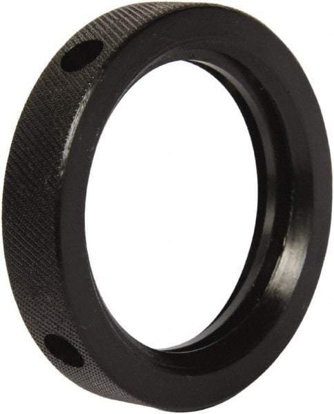 Gibraltar - 2-5 Acme Steel Right Hand Hex Jam Nut - 2-1/2" Across Flats, 1/2" High, Black Oxide Finish, 2G Class of Fit - All Tool & Supply