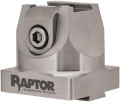 Raptor Workholding - 3/4" Jaw Width, 2" High x 2.07" Long x 2.07" Wide Dovetail Vise - For Use with 4 & 5 Axis Workholding Systems - All Tool & Supply