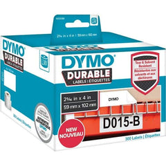 Dymo - Labels, Ribbons & Tapes Type: Shipping Labels Color: White - All Tool & Supply