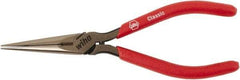 Wiha - 160mm OAL, 2" Jaw Length, Long Nose Side Cutting Pliers - Soft Cushion Handles - All Tool & Supply