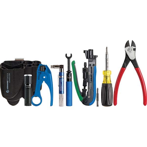 Jonard Tools - Cable Tools & Kits Tool Type: Compression Tool Number of Pieces: 8.000 - All Tool & Supply