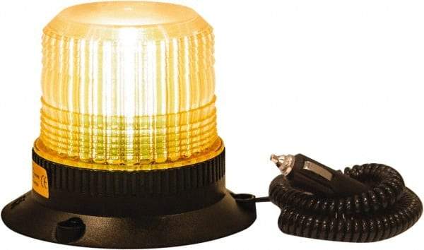 Buyers Products - 1.7 Joules, 10 Flash Rate, 1" Pipe & 3-Bolt Mount Emergency Strobe Light Assembly - Powered by 12 to 24 Volts, Amber - All Tool & Supply