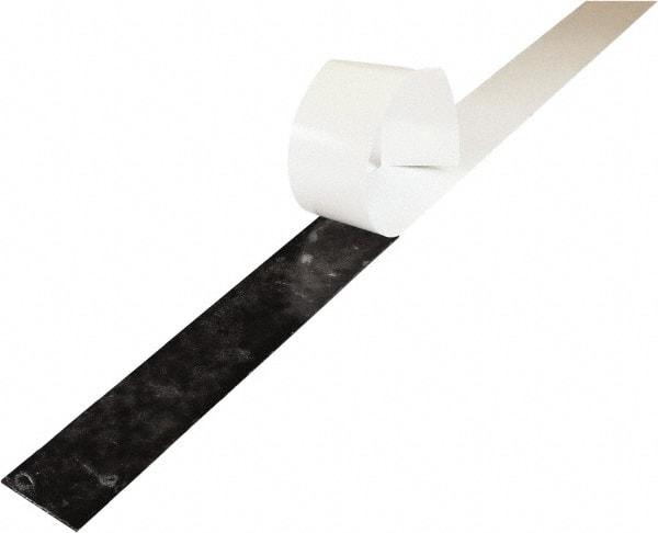 Value Collection - 1/16" Thick x 2" Wide x 36" Long, Adhesive Backed Butyl Rubber Strip - Stock Length, 60 Shore A Durometer, 1,200 psi Tensile Strength, -40 to 225°F, Black - All Tool & Supply