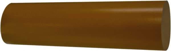 TriStar - 1' Long, 3/8" Diam, Plastic Plastic Rod - + 1/4 - 0.0" Length Tolerance, +0.015/-0.000" Diam Tolerance, 60D Hardness, Dull Gold - All Tool & Supply