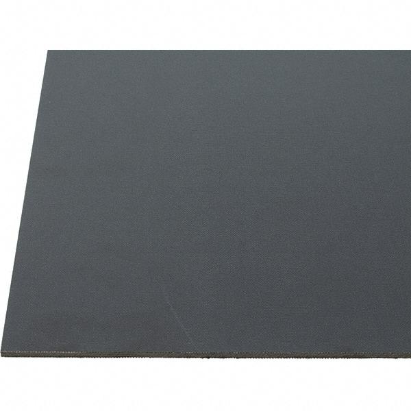 Made in USA - 1/8" Thick x 24" Wide x 24" Long, Graphite Canvas Phenolic Laminate Sheet - Black, Rockwell M-105 Hardness, Graphite Canvas Grade, ±0.010 Tolerance - All Tool & Supply