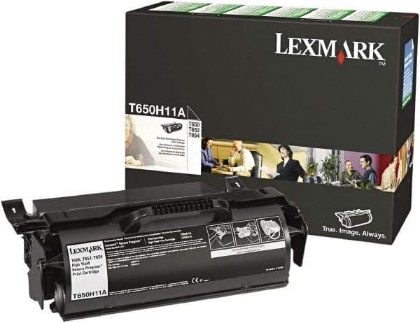 Lexmark - Black Toner Cartridge - Use with Lexmark T650dn, T650dtn, T650n, T652dn, T652dtn, T652n, T654dn, T654dtn, T654n, T656dne - All Tool & Supply