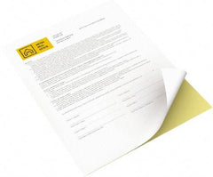 Xerox - Canary & White Digital Carbonless Paper - Use with Laser Copiers, Laser Printers - All Tool & Supply