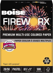 Boise - Golden Glimmer Colored Copy Paper - Use with Laser Printers, Copiers, Plain Paper Fax Machines, Multifunction Machines - All Tool & Supply