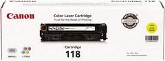 Canon - Yellow Toner Cartridge - Use with Canon imageCLASS LBP7200Cdn, LBP7660Cdn, MF8350Cdn, MF8380Cdw, MF8580Cdw - All Tool & Supply