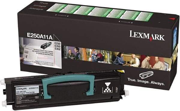 Lexmark - Black Toner Cartridge - Use with Lexmark E250, E350, E352dn - All Tool & Supply