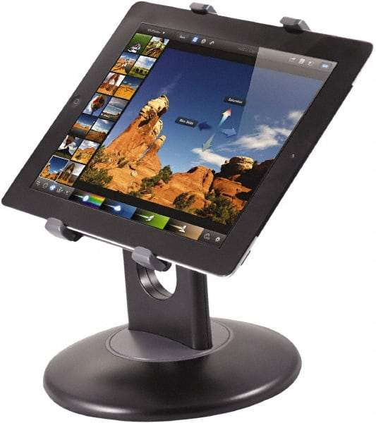 Kantek - Black Tablet Stand - Use with 7" to 10" Tablets & e-Readers - All Tool & Supply