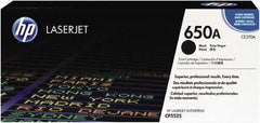 Hewlett-Packard - Black Toner Cartridge - Use with HP Color LaserJet Enterprise CP5525, M750 - All Tool & Supply