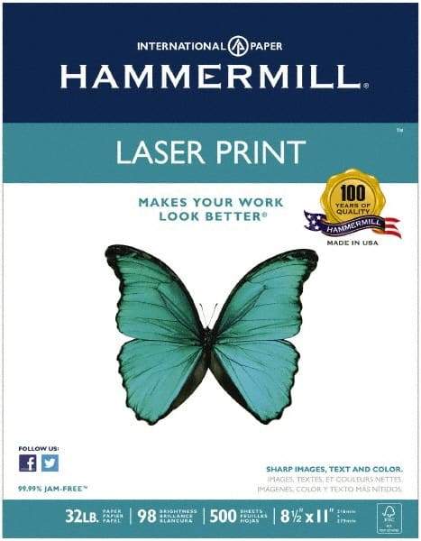 Hammermill - White Copy Paper - Use with Laser Printers, Copiers - All Tool & Supply