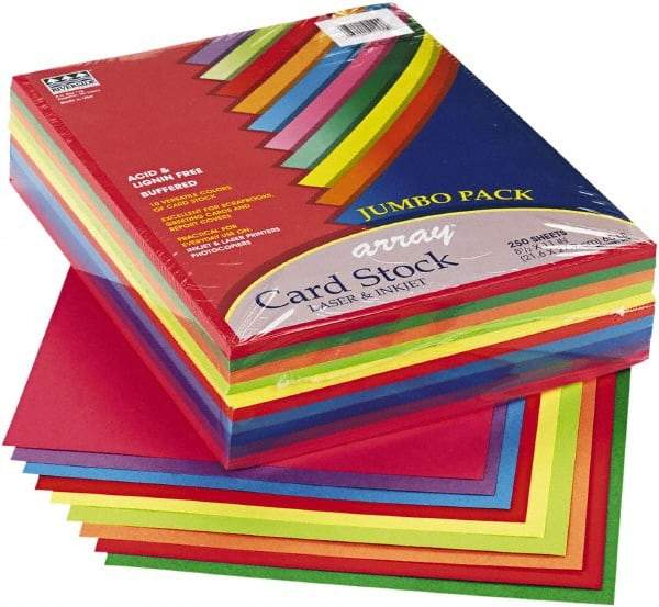 Pacon - Assorted Colors Copy Paper - Use with Copiers, Inkjet & Laser Printers & Typewriters - All Tool & Supply