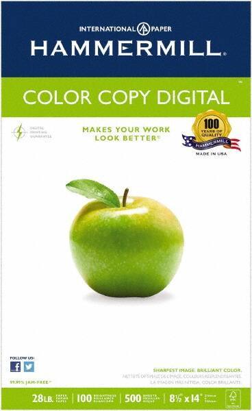 Hammermill - Photo White Colored Copy Paper - Use with Laser Printers, Offset Presses, Color Copiers - All Tool & Supply