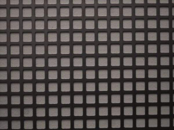 Value Collection - 36 x 40 x 0.06" Perforated Carbon Steel Sheet - 1/2" Straight Square Holes, 11/16" Hole Spacing - All Tool & Supply