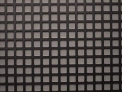 Value Collection - 36 x 40 x 0.06" Perforated Carbon Steel Sheet - 1/2" Straight Square Holes, 11/16" Hole Spacing - All Tool & Supply