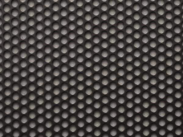 Value Collection - 36 x 40 x 0.06" Perforated Carbon Steel Sheet - 3/16" Staggered Round Holes, 1/4" Hole Spacing - All Tool & Supply