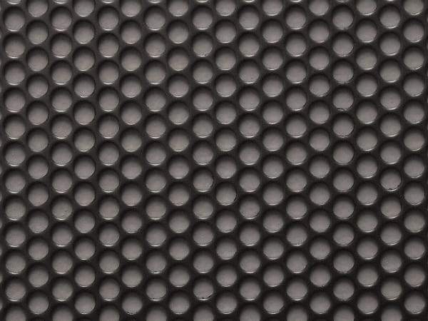 Value Collection - 36 x 40 x 0.06" Perforated Carbon Steel Sheet - 1/4" Staggered Round Holes, 5/16" Hole Spacing - All Tool & Supply