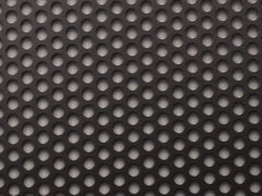 Value Collection - 0.06" Thick x 36" Wide x 40" Long, Stainless Steel Perforated Sheet - 1/4" Round Holes x 3/8" Spacing - All Tool & Supply