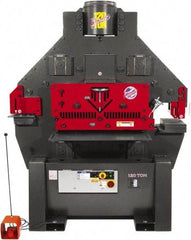 Edwards Manufacturing - 11" Throat Depth, 120 Ton Punch Pressure, 1-1/2" in 1" Punch Capacity Ironworker - 3 Phase, 230 Volts - All Tool & Supply