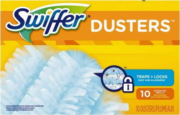 Swiffer - 6" Long Fiber Duster - 6" OAL, Light Blue - All Tool & Supply