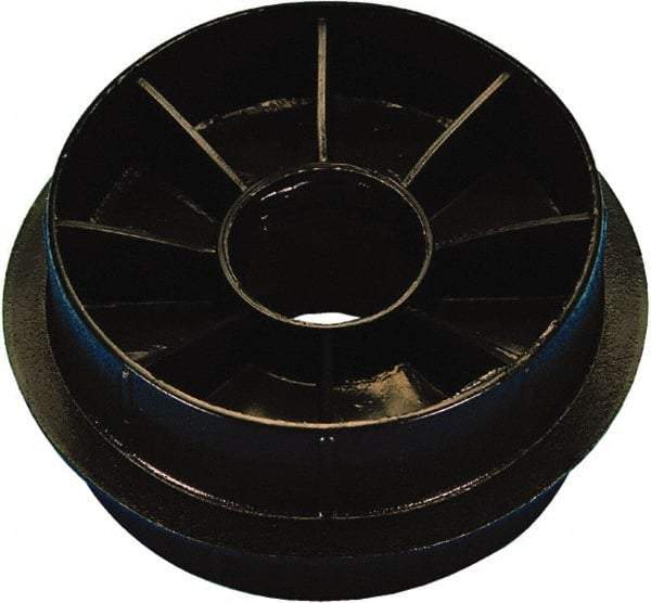 Caplugs - Round Head Double-Ended Plug - 3" OD, High-Density Polyethylene, Black - All Tool & Supply