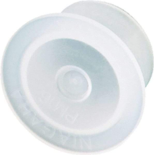 Caplugs - 13.72" ID, Push-On, Round Head Cap - 21.49mm OD, Low-Density Polyethylene, Yellow Tint - All Tool & Supply