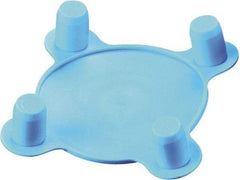 Caplugs - Push-In Bolt Hole Plug - Low-Density Polyethylene, Blue - All Tool & Supply